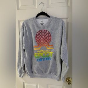 AUTHENTIC WALT DISNEY WORLD EPCOT UNISEX CREWNECK SIZE M